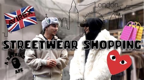 best streetwear shops in london.